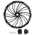 30" Front Wheel Rim Single Disc Hub Fit For Harley Touring Street Glide 1997-21