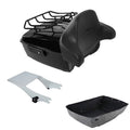 King Trunk Backrest Mount Rack Fit For Harley Touring Flht 97-2008
