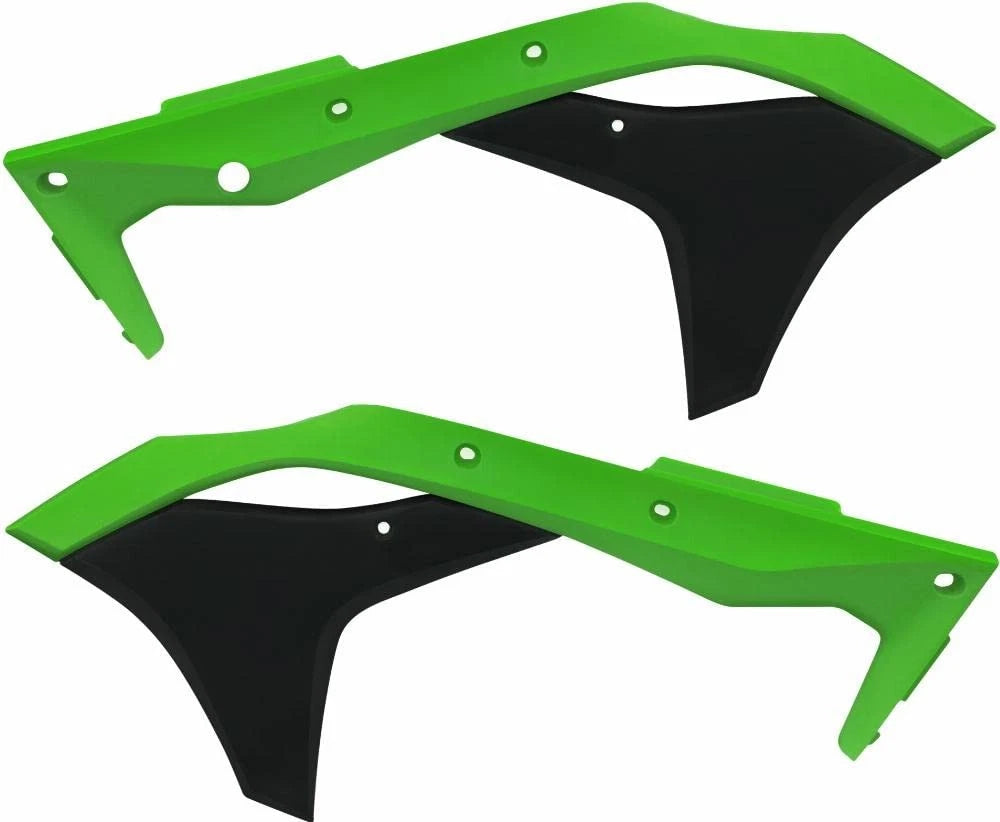 Acerbis 2630611089 Radiator Shrouds Green/Black