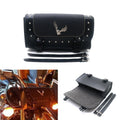 Motorcycle Scooter Saddlebag Tool Bag PU Leather Storage Pouch Bag For Honda
