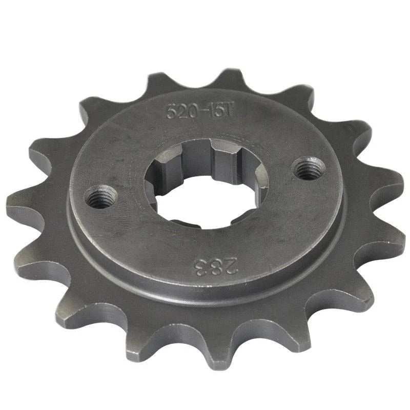 520 15T Steel Front Sprocket For Honda NSR250R MC18 NS250 VTR250 VT250 1983-1993