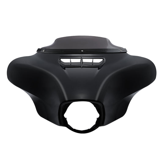 Batwing Fairing LED Windshield Trim Fit For Harley Electra Street Glide 2014-24