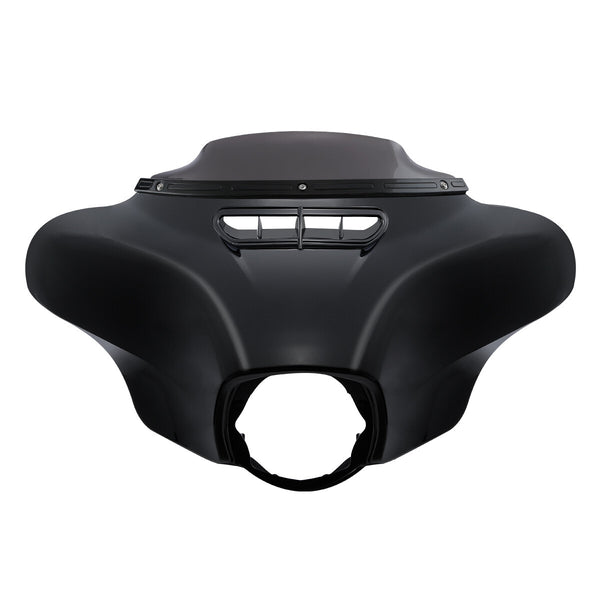 Batwing Fairing LED Windshield Trim Fit For Harley Electra Street Glide 2014-24