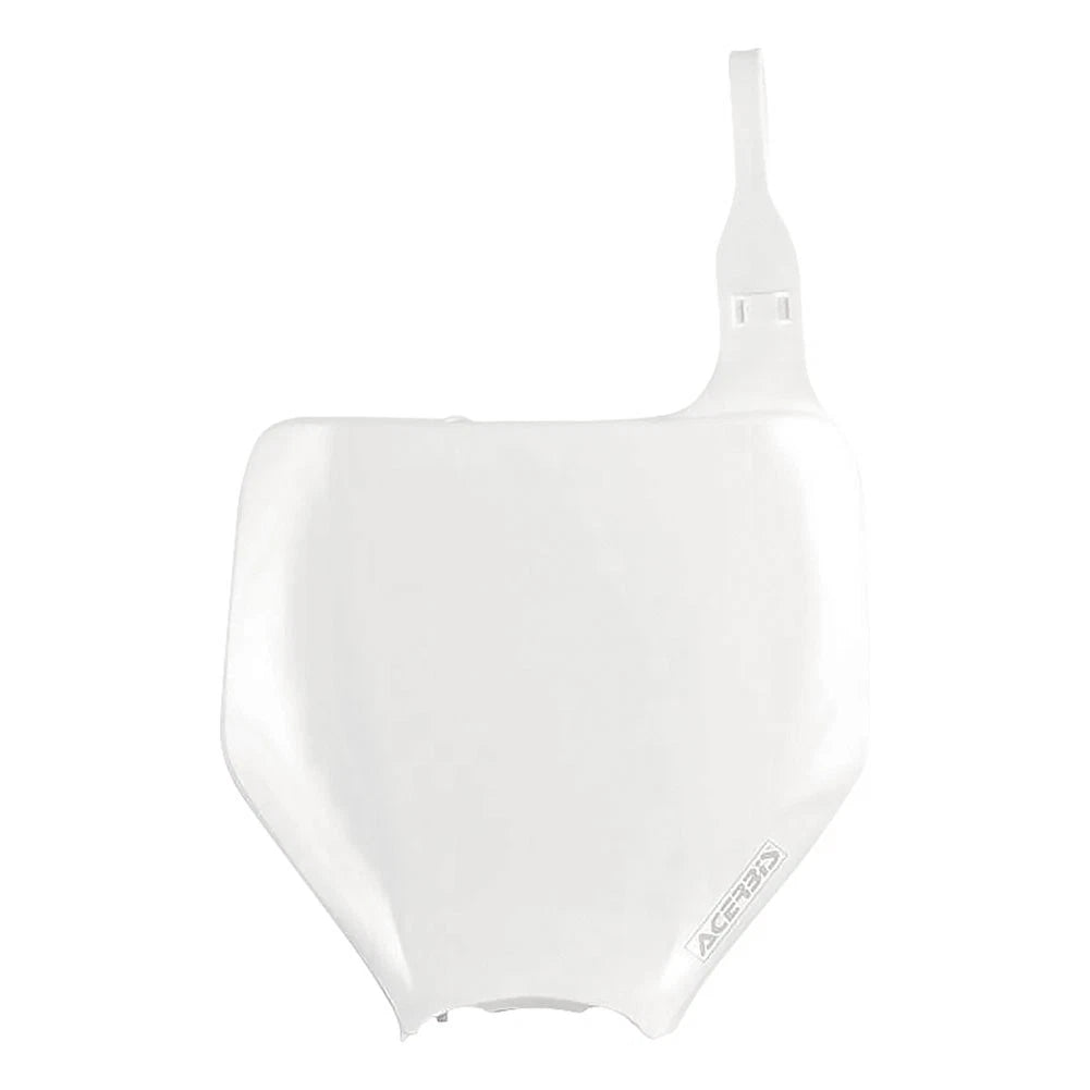 Acerbis 2042310002 Front Number Plate White