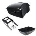 Black King Trunk Luggage Mounting Rack Fit For Harley Sport Glide Flsb 2018-2021