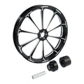 21"x3.5" Front Wheel Rim Hub Single Disc Fit For Harley Road Glide ABS 1997-2021