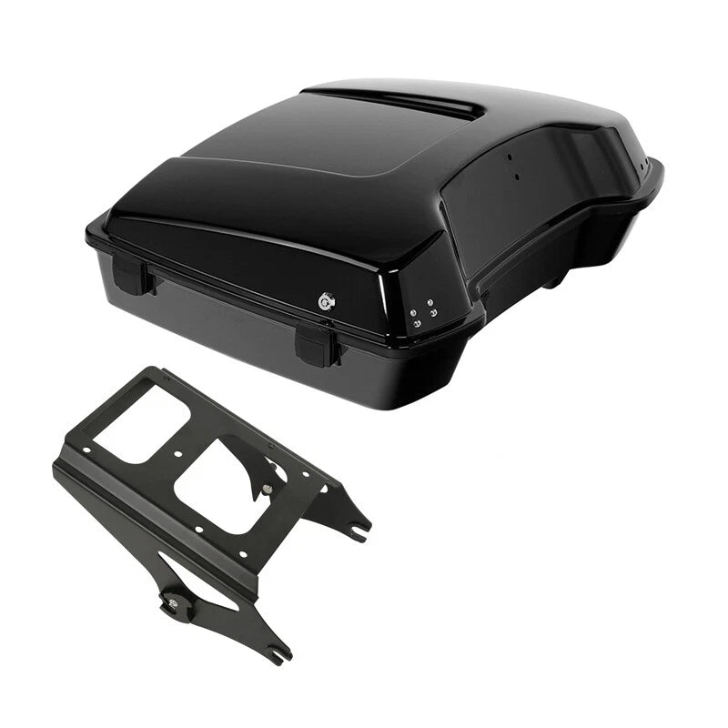 Black Razor Trunk Mount Fit For Harley Touring Road Electra Glide 09-13