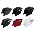 5" Stretched Saddlebags Bag w/ Lids Fit For Harley Touring Electra Glide 93-2013