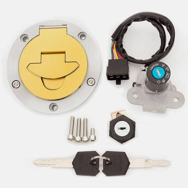 For Ducati 748/916/996/998 ST2 ST4 Ignition Switch Fuel Gas Cap Seat Lock Set