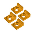 4) 12MM Wheel Axle Chain Adjuster Block Tensioner For Honda Crf XR 50 70 Bike