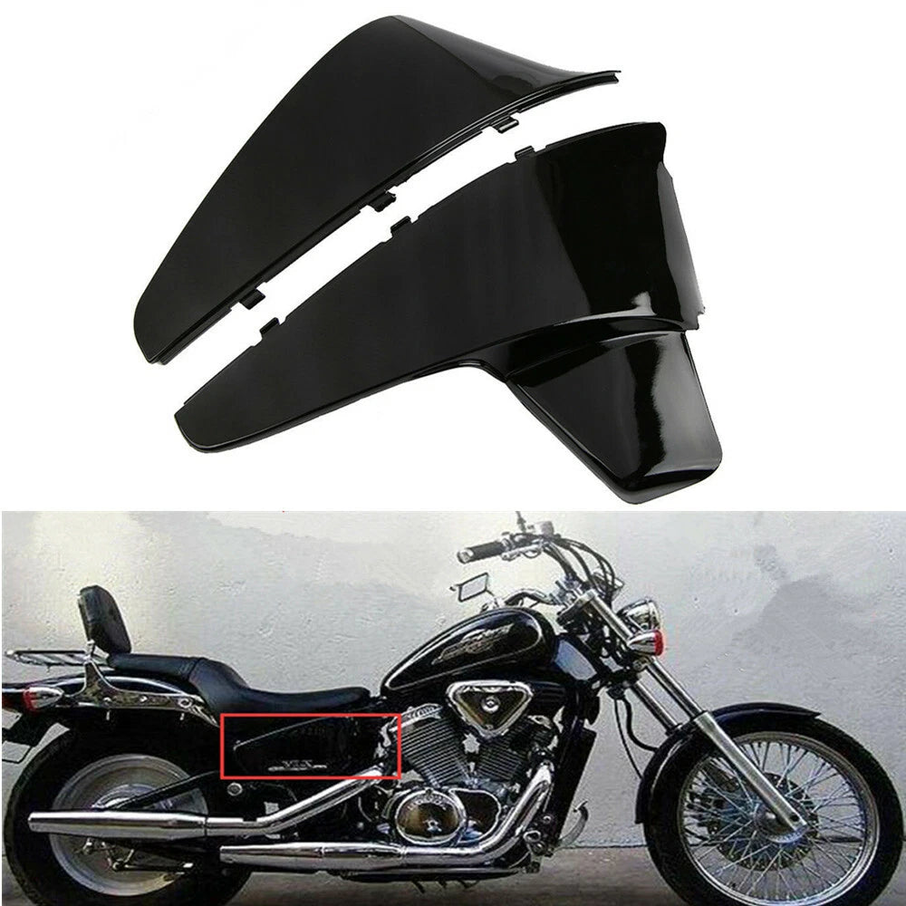 ABS Battery Side Faring Cover For Honda Shadow VT600 VLX 600 STEED400 1988-1998