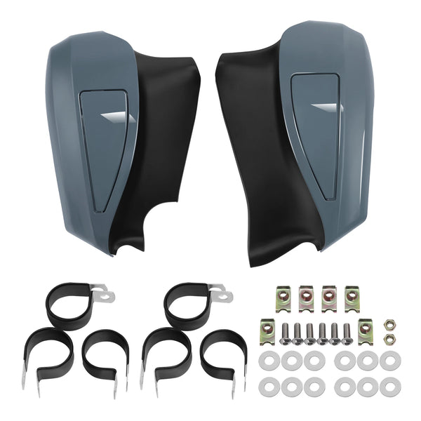 Lower Vented Fairings Fit For Indian Chieftain Dark Horse 19+ Stealth Gray Azure