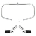 Highway Engine Guard Crash Bar Foot Pegs Fit For Harley Electra Road Glide 09-24