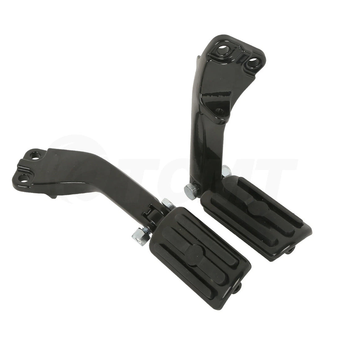 Rear Passenger Foot Pegs Support Mount Bracket For Harley Dyna Fat Bob 2008-2016