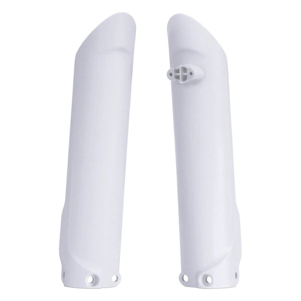 Acerbis Lower Fork Cover Set 2020 White For KTM 300 XC (Fuel Injected) 2020-2022