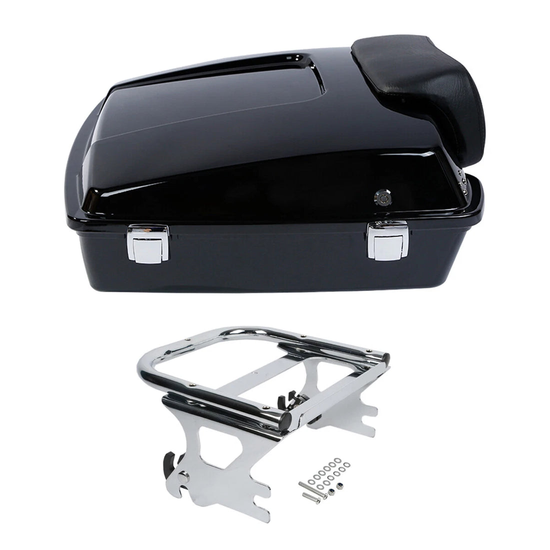 Razor Trunk Backrest Fit For Harley Touring Road King Flht 1997-08