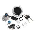 Fuel Gas Cap Ignition Switch Lock Key Set Fit For Kawasaki Z125 Pro 2017-2023