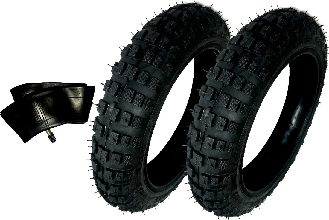 2) HD Tires And 1) Tube 2.50-10 2.50X10 Straight For Honda XR50 XR-50 XR 50 50CC