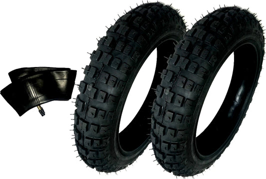 2) HD Tires And 1) Tube 2.50-10 2.50X10 Straight For Honda XR50 XR-50 XR 50 50CC