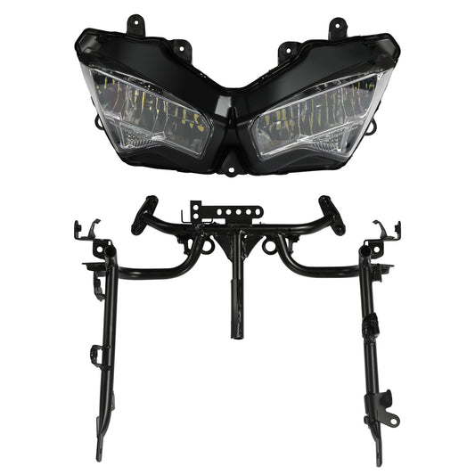 Front Headlight Assembly & Fairing Bracket Fit For Kawasaki ZX4R ZX4RR 2023-2025