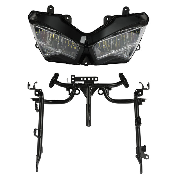 Front Headlight Assembly & Fairing Bracket Fit For Kawasaki ZX4R ZX4RR 2023-2025