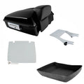 Chopped Trunk Mount Rack Base Plate Fit For Harley Touring 1997-08