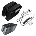 Saddlebags 6x9 Speaker Lids Conversion Bracket Fit For Harley Softail 1984-2017