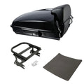 Black Razor Trunk Pad & Mount Rack Fit For Harley Touring Road King 97-08