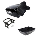 King Trunk Mount Backrest Fit For Harley Touring Electra Glide 1997-2008