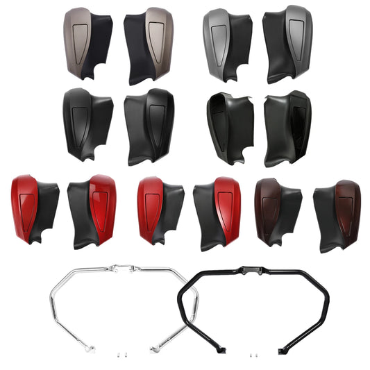 Engine Guard Crash Bar / Lower Vented Fairings Fit For Indian Chieftain 19-25
