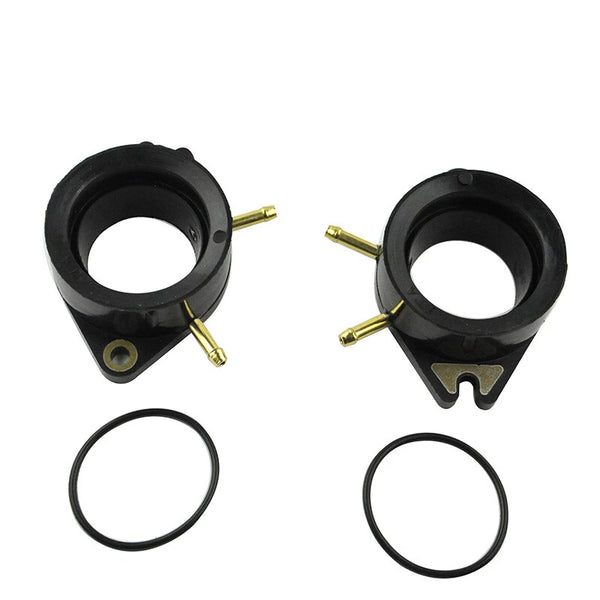 2x Carburetor Intake Manifold Joint Boot for Yamaha Virago 1100 XV1100 86-88