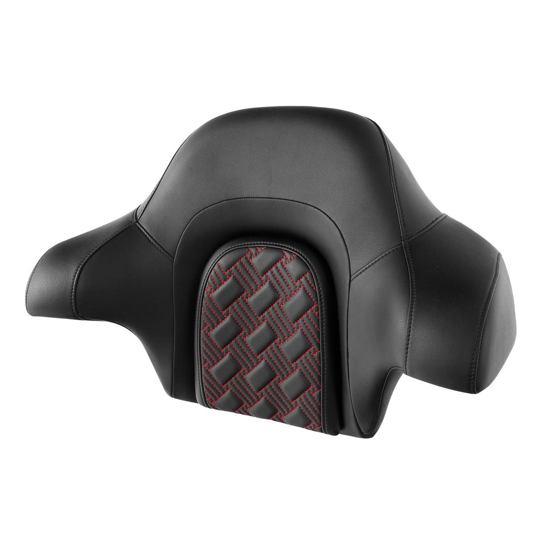 King Trunk Passenger Backrest Fit For Harley Touring Road King 14-23 Black Red