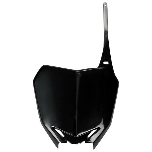 UFO Front Number Plate Black For Suzuki RMZ250 2010-2018