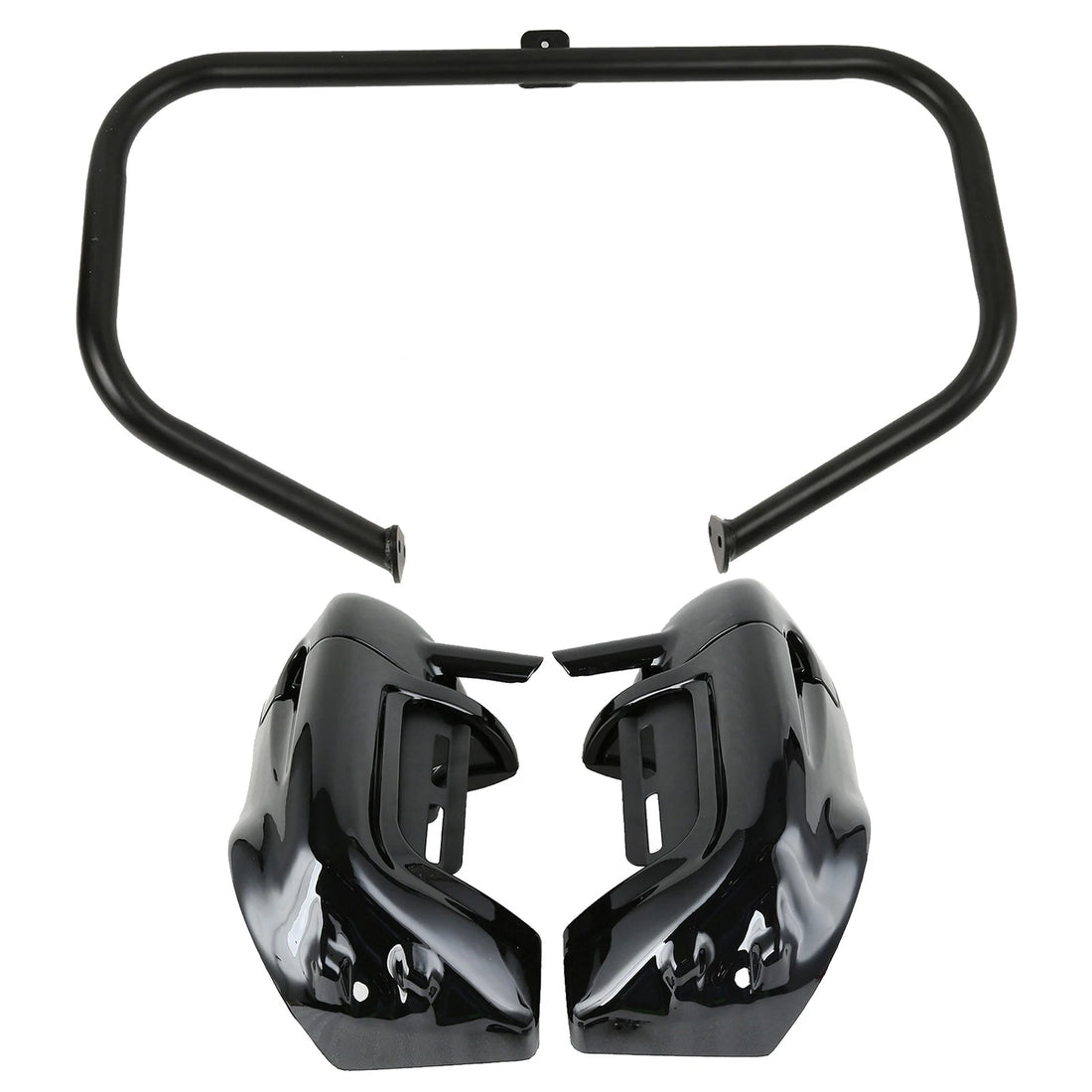 Lower Vented Leg Fairing & Engine Crash Bar Fit For Harley Road Glide 1997-2008