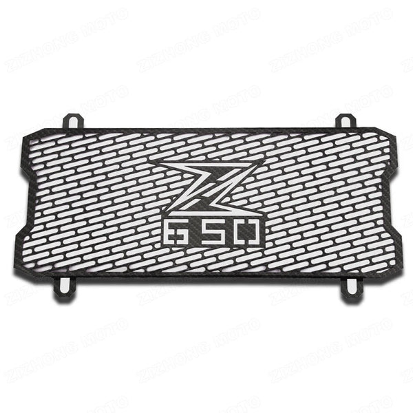 For Kawasaki Z650 ZR650 ER650 2017-2019 New Carbon Radiator Grille Cover Guard