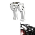 4" Handlebar Riser 1 1/4" Top Clamp Fit For Harley Softail Street Bob Fxbb 18-24