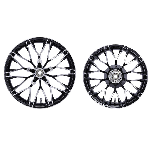 19" Front & 18" Rear Wheel Rim Hub Fit For Harley Road King Glide 2009-2023 ABS