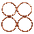 10PCS Exhaust Pipe Gasket For Suzuki GSXR1000 GSX-R1000R 17-24 GSXS1000 16-24