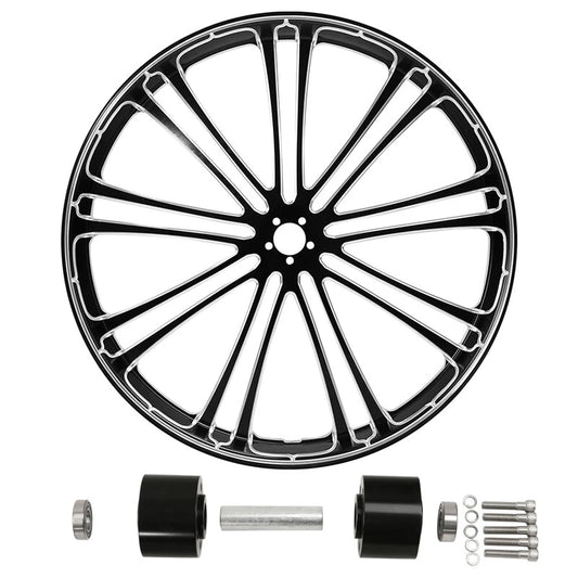 30" x 3.5" Front Wheel Rim Dual Disc Hub Fits For Harley Street Glide 1997-2021
