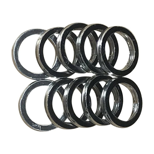 10 Pcs Exhaust Muffler Gasket for Honda 4X4 TRX520 Rancher ATC250 18291-MN4-920