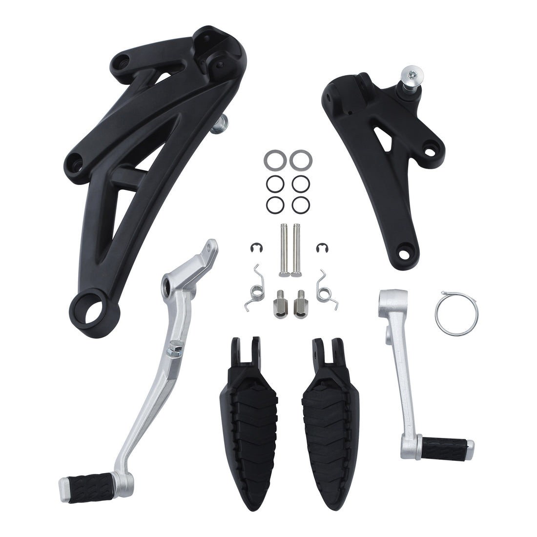 Driver Foot Pegs Bracket Lever Pedal Kit Fit For Ducati Diavel Carbon 2012-2017
