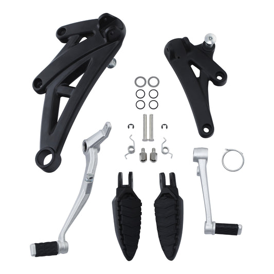 Driver Foot Pegs Bracket Lever Pedal Kit Fit For Ducati Diavel Carbon 2012-2017