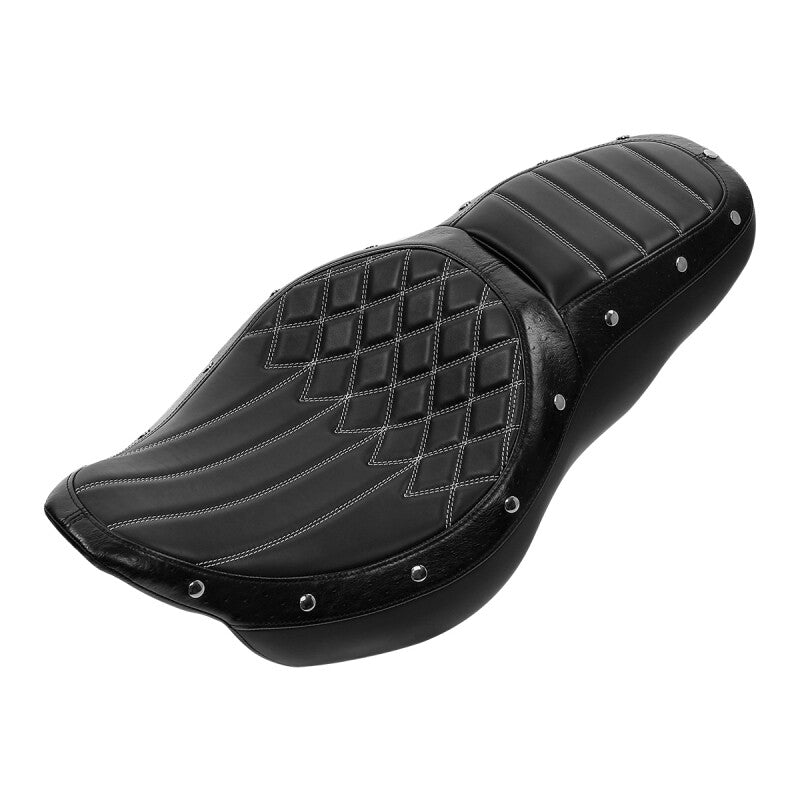 Rider Driver Passenger Seat Fits For Harley Road Electra Street Glide 2009-2023