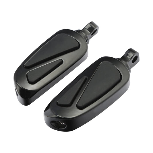 11mm Male Mount-Style Footrest Foot Pegs Fit For Harley Touring Road King Glide