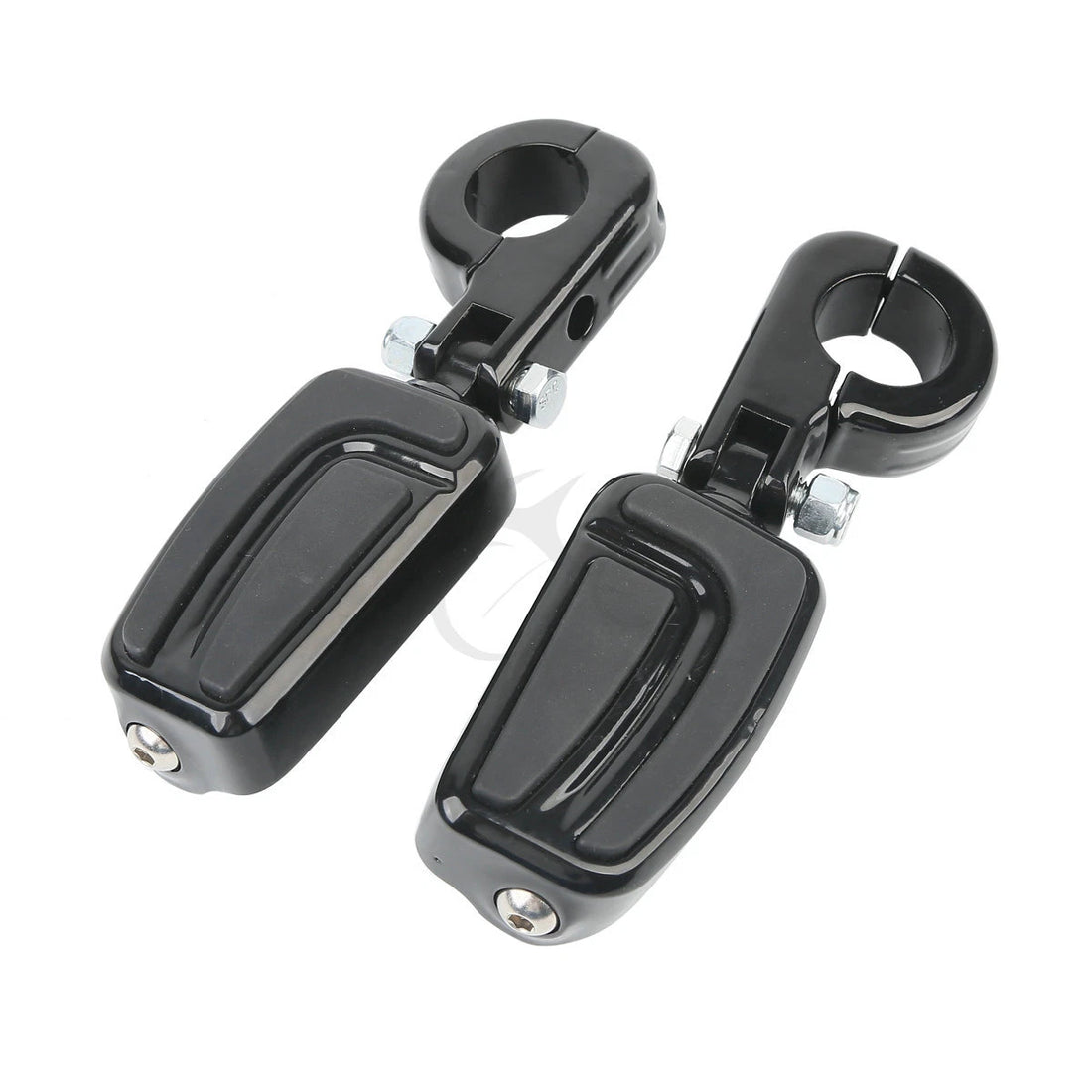 1 1/4" Highway Bar Footpegs Mount Fit For Harley Sportster XL883 1200 Softail