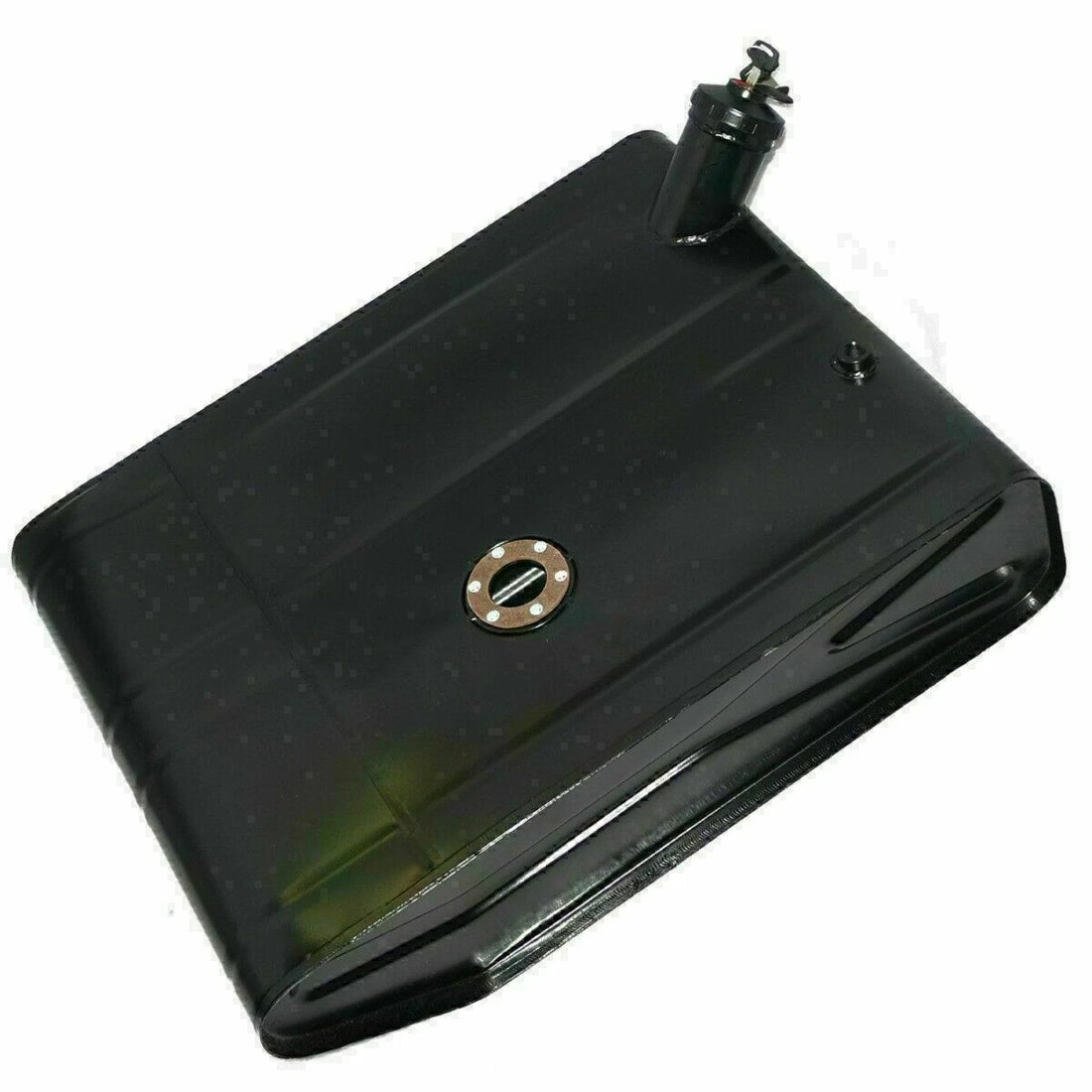 New Fuel Gas Tank Steel + Lock Cap For Willys 46-64 Cj -2A Cj-3B Ford Jeep