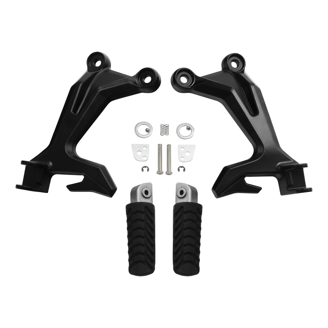 Passenger Footrests Foot Peg Brackets Fit For Kawasaki Ninja 650 Z650 2017-2025