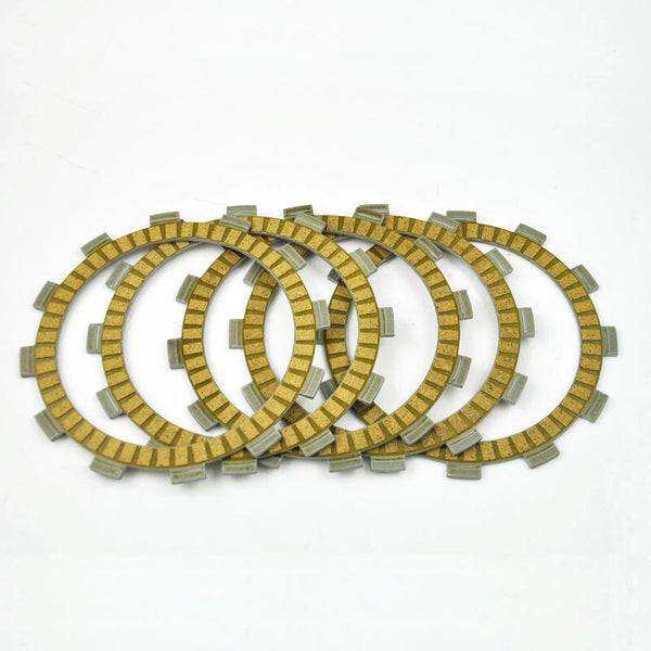 5 Pcs Friction Clutch Plates Kit for Suzuki PE250 RS250 RM250 Champion 1976-1985