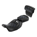 Blue Stitch Driver & Passenger Seat Backrest Fit For Harley Touring 2014-2023
