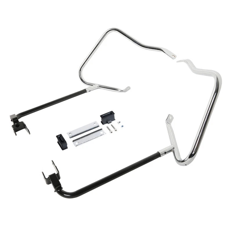 Saddlebag Bracket Guard Bars For Harley Touring Street Road Glide Flhx 2014-2024
